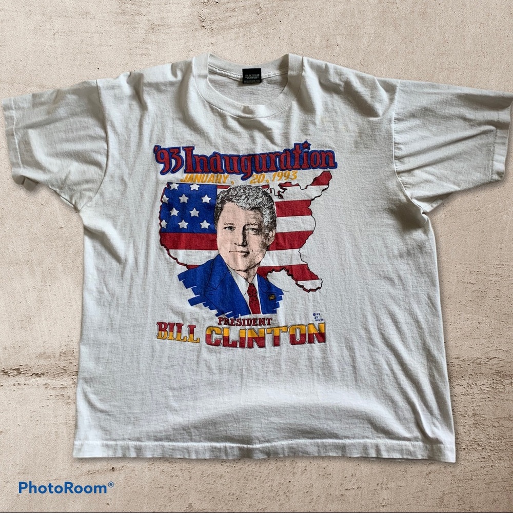 Vintage 1993 bill clinton tee 4th of July